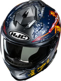 Casque Intégral Pour Moto Hjc I71 Advanced Polycarbonate Mc1Sf Taurus Taille 08 M
