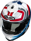 Casque Intégral Pour Moto Hjc I71 Advanced Polycarbonate Mc21 Viz Taille 11 Xxl