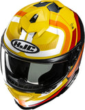 Casque Intégral Pour Moto Hjc I71 Advanced Polycarbonate Mc3Sf Viz Taille 10 Xl