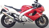 Système D'Échappement Homologué Au Niveau Sonore Tondo Acier - Gpr Compatible Avec Yamaha Yzf 1000 R Thunderace (1996-2003)