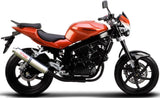 Système D'Échappement Homologué Au Niveau Sonore Tondo Acier - Gpr Compatible Avec Hyosung Comet 250 Gt - R (2001-2014)