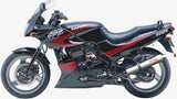 Double Sortie D'Échappement Homologuée Au Niveau Sonore Tondo Acier - Gpr Compatible Avec Kawasaki Gpz 500 - S (1988-2003)