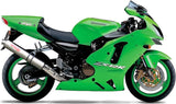 Système D'Échappement Homologué Au Niveau Sonore Tondo Acier - Gpr Compatible Avec Kawasaki Zx 12R (2000-2006)