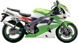 Système D'Échappement Homologué Au Niveau Sonore Tondo Acier - Gpr Compatible Avec Kawasaki Zx-6R (1995-1997)