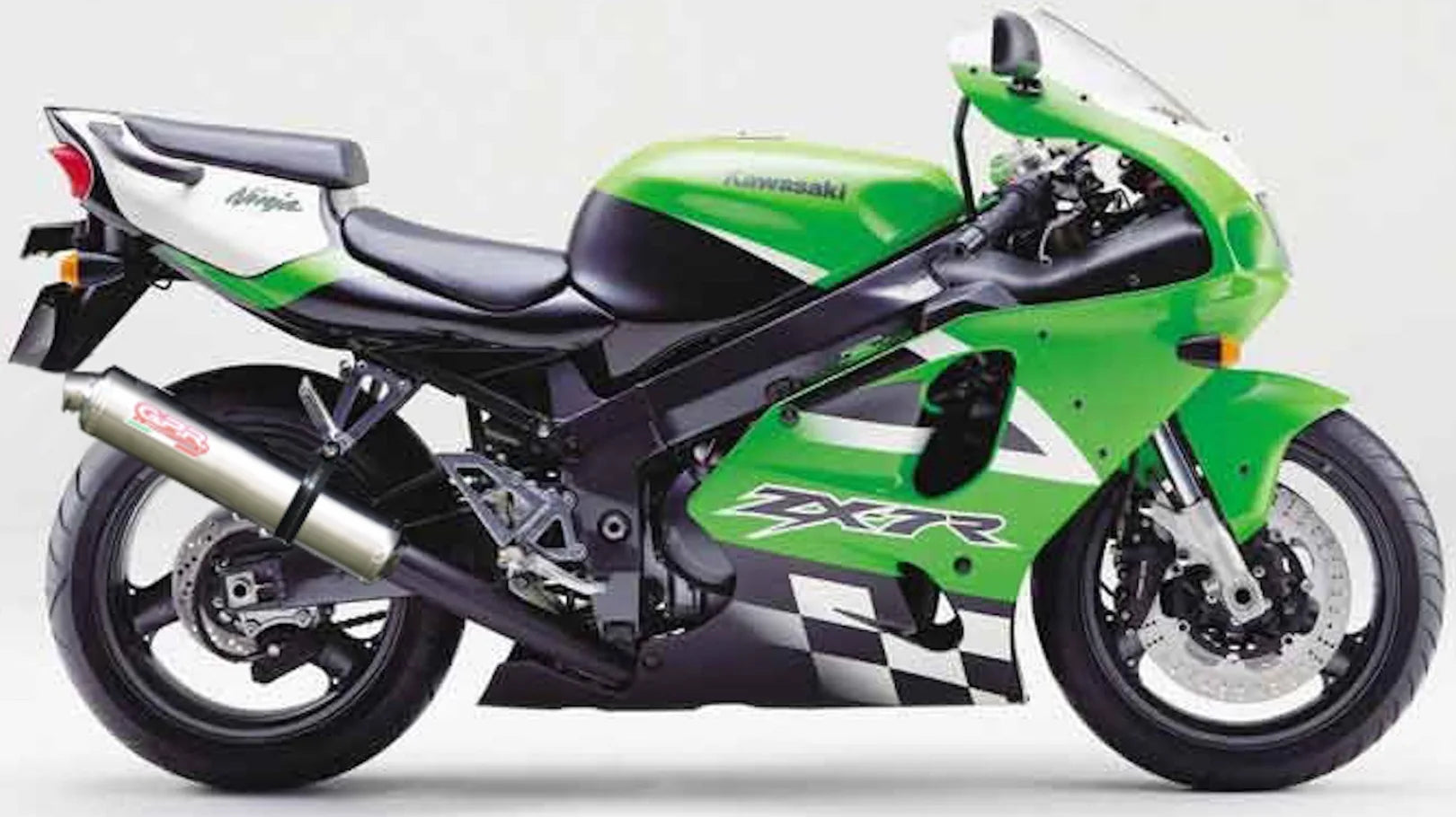 Système D'Échappement Homologué Au Niveau Sonore Tondo Acier - Gpr Compatible Avec Kawasaki Zx 7R (1996-2002)