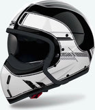 Casque Urban Pour Moto Airoh J 110 - J1R39 Composite Carbon Blanc Gloss Raster Taille Xs