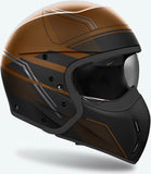 Casque Urban Pour Moto Airoh J 110 - J1S29 Composite Carbon Bronze Mat Slim Taille M