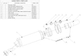 Système D'Échappement Homologué Au Niveau Sonore Gp Carbon - Mivv Compatible Avec Kawasaki Zx-10R (2008-2010)