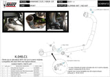 Tuyau De Raccordement Non Catalysé - Mivv Compatible Avec Kawasaki Ninja 125 (2019-2024)