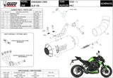 Système D'Échappement Homologué Au Niveau Sonore Mk3 Carbon - Mivv Compatible Avec Kawasaki Z 900 (2020-2024)