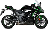 Système D'Échappement Homologué Au Niveau Sonore Delta Race Acier Noir Carbon - Mivv Compatible Avec Kawasaki Ninja 1000 Sx (2020-2024)