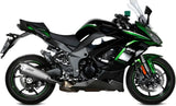 Système D'Échappement Homologué Au Niveau Sonore Delta Race Acier Carbon - Mivv Compatible Avec Kawasaki Ninja 1000 Sx (2020-2024)