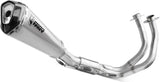 Complete Exhaust System Without Catalytic Converter And Without Sound Certification Delta Race Stainless Steel Carbon - Mivv Compatible With Kawasaki Z 650 (2024)