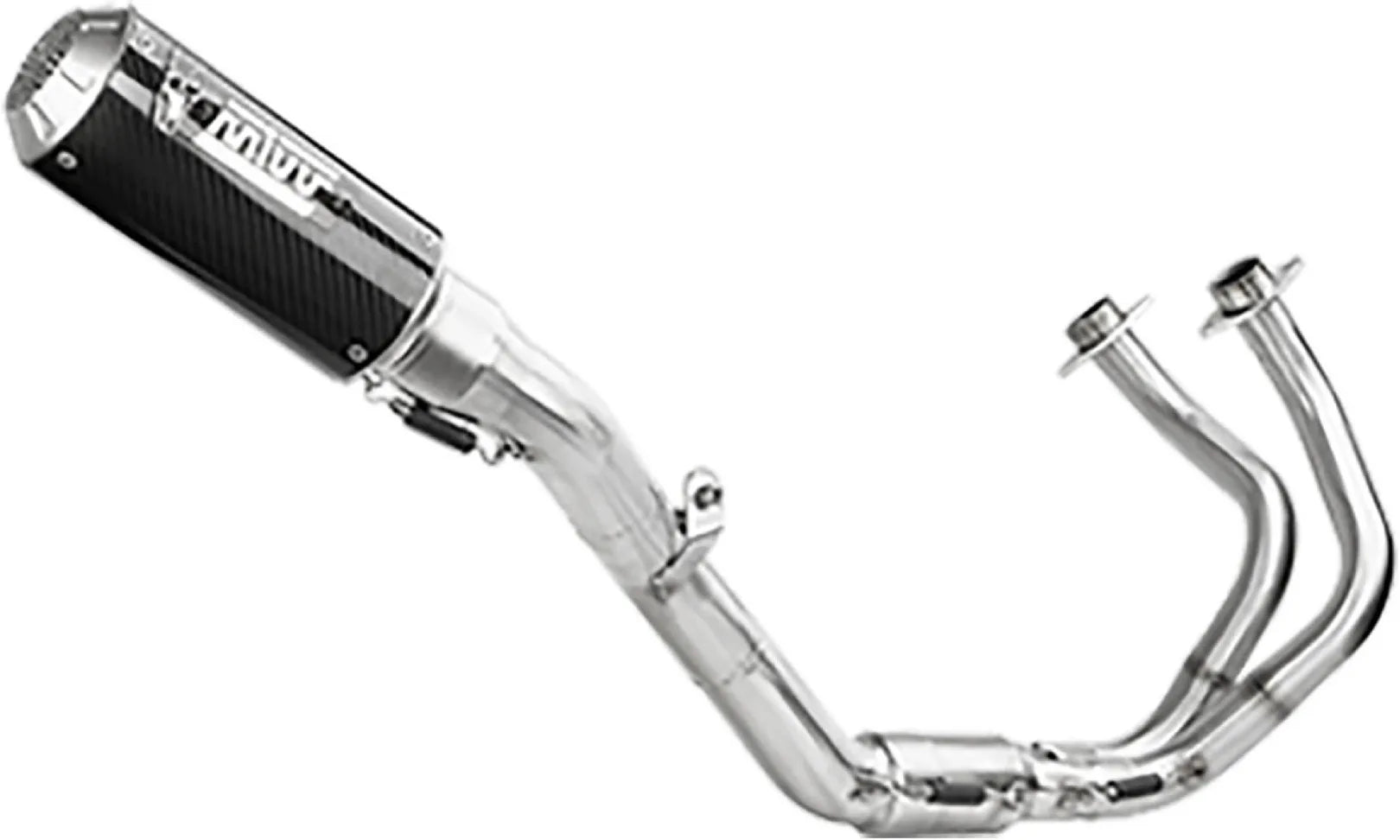 Système D'Échappement Complet Non Catalysé Et Sans Homologation Acoustique Mk3 Carbon - Mivv Compatible Avec Kawasaki Ninja 650 (2024)