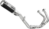 Système D'Échappement Complet Non Catalysé Et Sans Homologation Acoustique Mk3 Carbon - Mivv Compatible Avec Kawasaki Z 650 (2024)