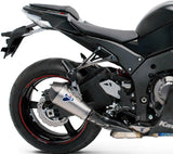 Système D'Échappement Homologué Au Niveau Sonore Relevance Titanium Carbon Cap - Termignoni Compatible Avec Kawasaki Zx-10R (2010-2012)