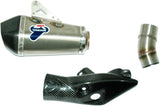 Système D'Échappement Homologué Au Niveau Sonore Relevance Titanium Carbon Cap - Termignoni Compatible Avec Kawasaki Zx-10R (2010-2012)