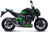 Échappement Sans Homologation Sonore Relevance Carbon Carbon Cap - Termignoni Compatible Avec Kawasaki Z 800 (2013-2017)