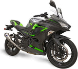 Échappement Sans Homologation Sonore Relevance Titanium Carbon Cap - Termignoni Compatible Avec Kawasaki Z 400 (2018-2020)