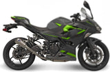 Échappement Sans Homologation Sonore Gp2R-Rht Titanium Aluminium Cap - Termignoni Compatible Avec Kawasaki Z 400 (2018-2020)