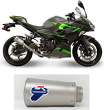 Échappement Sans Homologation Sonore Gp2R-R Acier Inox - Termignoni Compatible Avec Kawasaki Ninja 400 (2018-2020)