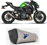 Échappement Sans Homologation Sonore Relevance Titanium Carbon Cap - Termignoni Compatible Avec Kawasaki Z 900 (2017-2020)