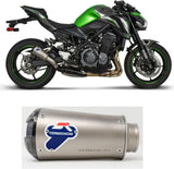 Échappement Sans Homologation Sonore Gp2R-Rht Titanium Aluminium Cap - Termignoni Compatible Avec Kawasaki Z 900 (2017-2020)