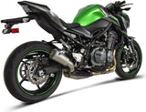 Échappement Sans Homologation Sonore Gp2R-R Acier Inox - Termignoni Compatible Avec Kawasaki Z 900 (2017-2020)