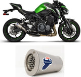 Échappement Sans Homologation Sonore Gp2R-R Acier Inox - Termignoni Compatible Avec Kawasaki Z 900 (2017-2020)