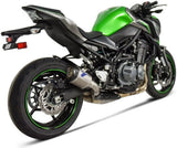 Échappement Sans Homologation Sonore Relevance D70 Titanium Carbon Cap - Termignoni Compatible Avec Kawasaki Z 900 (2017-2020)