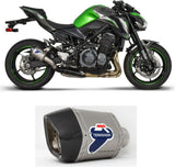 Échappement Sans Homologation Sonore Relevance D70 Titanium Carbon Cap - Termignoni Compatible Avec Kawasaki Z 900 (2017-2020)