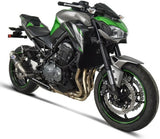 Échappement Sans Homologation Sonore Gp Carbon - Termignoni Compatible Avec Kawasaki Z 900 (2017-2020)