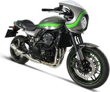 Échappement Sans Homologation Sonore Gp2R-R Acier Inox - Termignoni Compatible Avec Kawasaki Z 900 Rs (2018-2020)