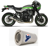 Échappement Sans Homologation Sonore Gp2R-R Acier Inox - Termignoni Compatible Avec Kawasaki Z 900 Rs (2018-2020)