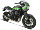 Échappement Sans Homologation Sonore Gp Carbon - Termignoni Compatible Avec Kawasaki Z 900 Rs (2018-2020)