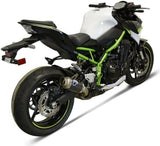 Échappement Sans Homologation Sonore Gp Carbon - Termignoni Compatible Avec Kawasaki Z 900 (2020)