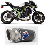 Échappement Sans Homologation Sonore Gp Carbon - Termignoni Compatible Avec Kawasaki Z 900 (2020)