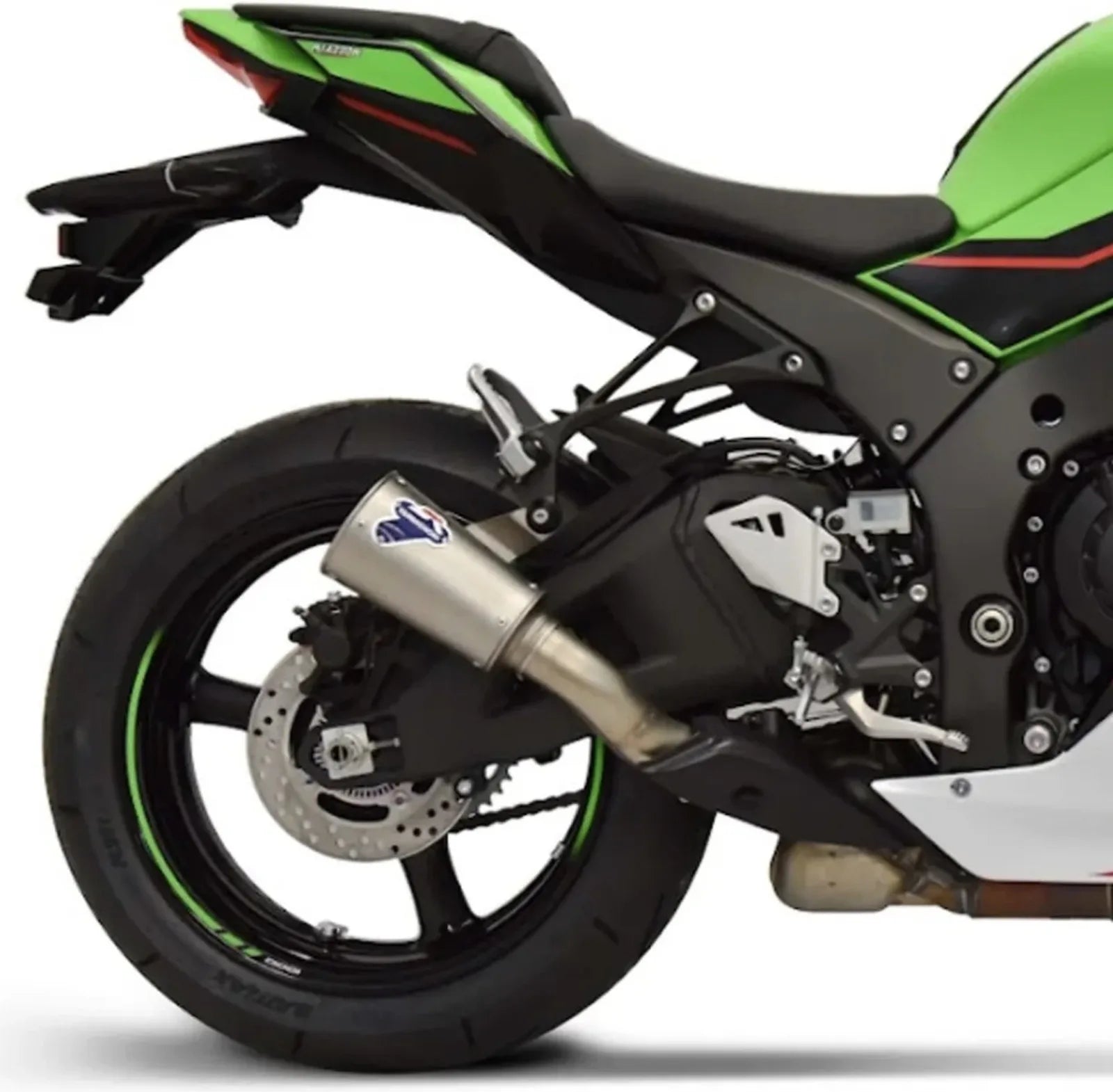 Échappement Sans Homologation Sonore Gp2R-R Acier Inox - Termignoni Compatible Avec Kawasaki Zx 10R - Rr (2020-2023)