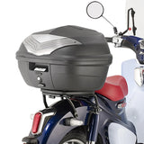 Top Case K30N 30 Lt + Support Monolock - Kappa Moto Compatible Avec Honda Super Cub C125 (2018-2021)