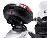 Top Case Kgr33 Garda 33 Lt + Folding Rear-Rack Monokey - Kappa Moto Compatible With Piaggio Mp3 500 Business (2012-2013)