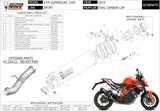 Tuyau De Raccordement Non Catalysé - Mivv Compatible Avec Ktm Duke 1290 (2014-2019)