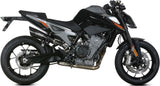 Système D'Échappement Homologué Au Niveau Sonore X-M5 Acier Noir Carbon - Mivv Compatible Avec Ktm 890 Duke (2020-2024)