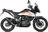 Système D'Échappement Homologué Au Niveau Sonore Oval Carbon Carbon - Mivv Compatible Avec Ktm 390 Adventure (2020-2024)