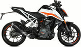 Exhaust Tip With Noise Certification Gppro Steel Black - Mivv Compatible With Ktm 390 Duke (2021-2023)