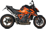 Double Sortie D'Échappement Homologuée Au Niveau Sonore X-M5 Titanium Carbon - Mivv Compatible Avec Ktm Duke 1290 (2020-2024)