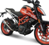 Échappement Sans Homologation Sonore Gp2R-Rht Titanium Aluminium Cap - Termignoni Compatible Avec Ktm 390 Duke (2017-2019)