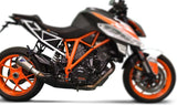 Échappement Sans Homologation Sonore Gp2R-Rht Titanium Aluminium Cap - Termignoni Compatible Avec Ktm 1290 Super Duke R (2017-2019)