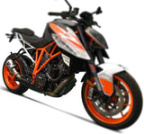 Échappement Sans Homologation Sonore Relevance D70 Titanium Carbon Cap - Termignoni Compatible Avec Ktm 1290 Super Duke R (2017-2019)