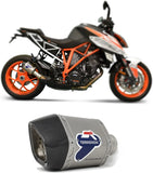 Échappement Sans Homologation Sonore Relevance D70 Titanium Carbon Cap - Termignoni Compatible Avec Ktm 1290 Super Duke R (2017-2019)