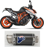 Échappement Sans Homologation Sonore Gp Carbon - Termignoni Compatible Avec Ktm 1290 Super Duke R (2017-2019)